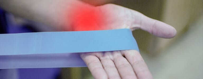 Blue Exercise Band